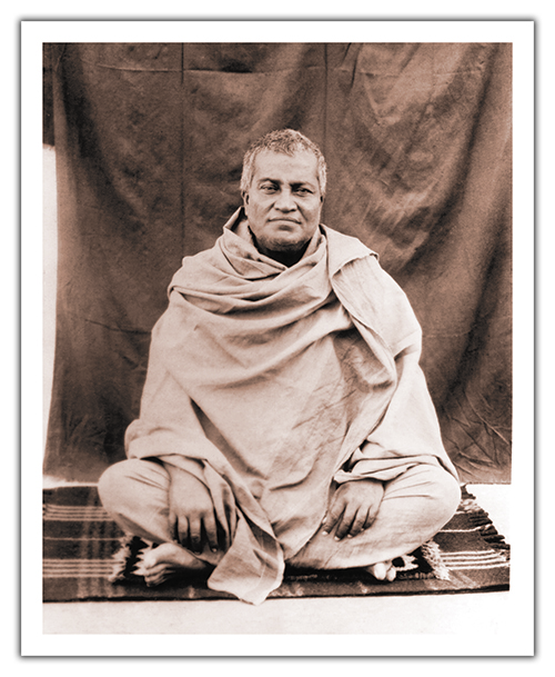 10. Swami Shivananda at Bangalore Ashrama - Historical Souvenirs